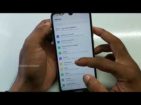 Huawei Y6 Prime 2019 How to Disable Talkback or Voice over I GSMAN ASHIQUE I
