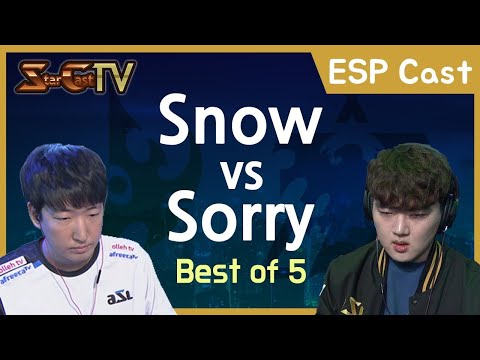 [ESP] Snow vs Sorry (PvT , Bo5) - Starcraft Remasterizado (StarCastTV Español)