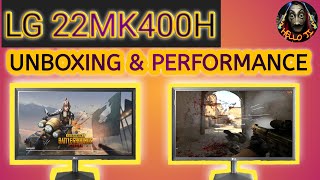 Video thumbnail for LG 22MK400H GAMING MONITOR UNBOXING  PERFORMANCE GAMING by SHAKAL GAMING