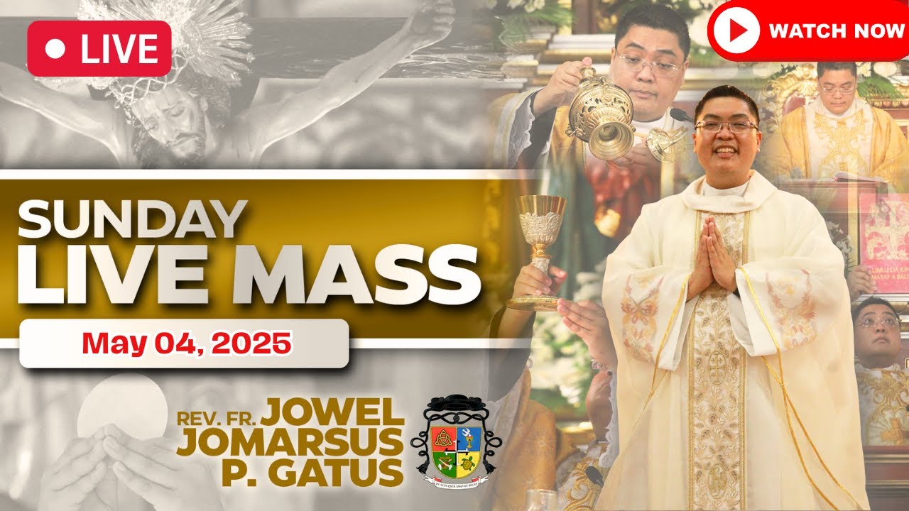 SUNDAY FILIPINO LIVE MASS TODAY II MAY 4, 2025 II FR. JOWEL JOMARSUS GATUS