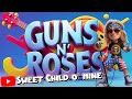 Guns N Roses Sweet Child O Mine 3D Pixar Cartoon
