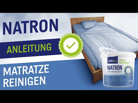 Matratze mit Natron reinigen und Geruch reduzieren - Anleitung / Tipps