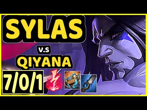 SKEANZ (SYLAS) vs QIYANA - 7/0/1 KDA JUNGLE CHALLENGER GAMEPLAY - EUW