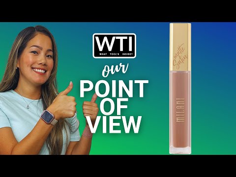 Milani Amore Stain Matte Lip Creme - WTI product video review