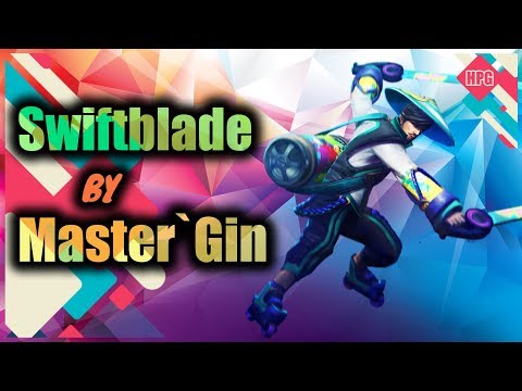 HoN Pro Swiftblade Gameplay - Master`Gin - Legendary I