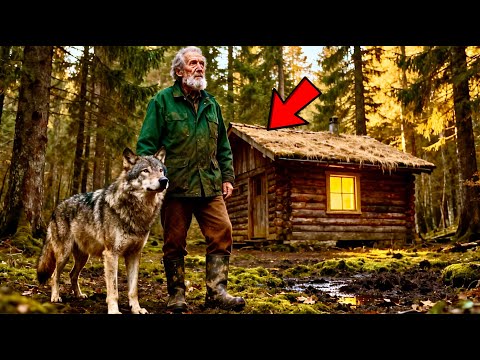 В ТАЙГЕ НАШЛИ ИЗБУШКУ,ВОЛК ОТКАЗЫВАЛСЯ ВХОДИТЬ, НО ТО, ЧТО УВИДЕЛ СТАРИК ВНУТРИ, ПОТРЯСЛО ЕГО!