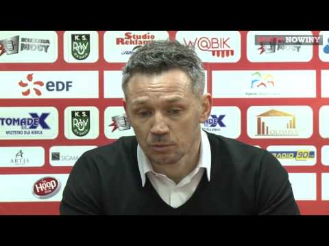 Trener Polonii Bytom o meczu z KS ROW 1964 Rybnik [19.03.2016]