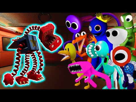 FNF VS Boxy Boo But Rainbow Friends ALL PHASES Sing It 🎶 Friday Night Funkin' (Project: Playtime)