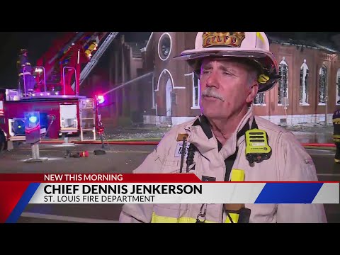 Fire damages historic church in Soulard