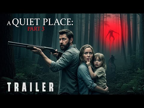 A Quiet Place: Part 3 (2026)  – First Trailer | John Krasinski, Emily Blunt