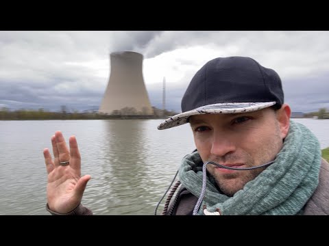Letzter Tag Kernkraft in Deutschland . Isar 2 . Landshut 15.04.23 Atomkraftwerk