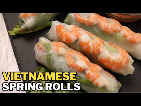Vietnamese Spring Roll w/ Peanut Sauce