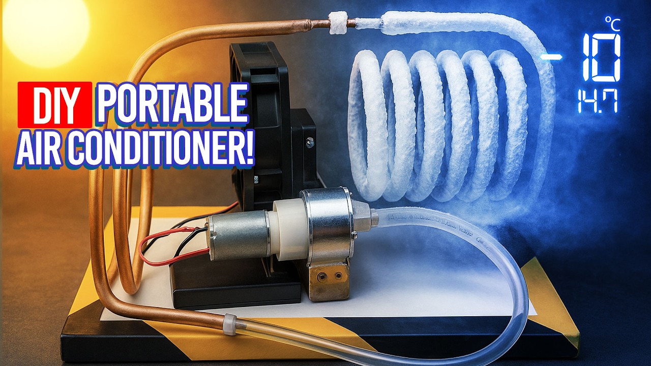 Make your own AIR CONDITIONER at home Fast and Easy!