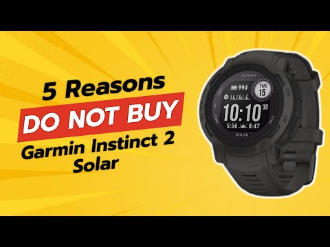 DON'T BUY Garmin Instinct 2 Solar Before Watching THIS! 😱 | 5 Shocking Reasons