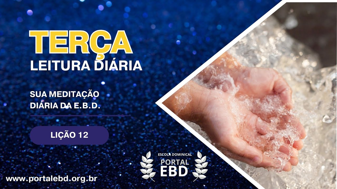 Leitura Diária - Terça - 2Co 5.17 - Em Jesus tudo se faz novo em nossa vida