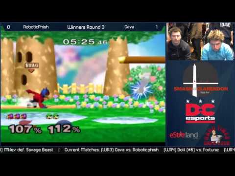 Smash @ Clarendon (11/21/2014) WR3 - RoboticPhish vs. Cava