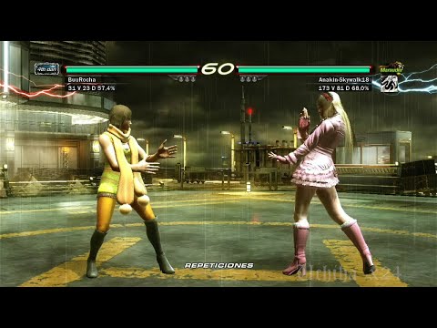 L7 96_7 Lili Rochefort ( Uchiha x24 ) VS (BuuRocha) Asuka Kazama - Tekken 6 Online Igualadas PS3