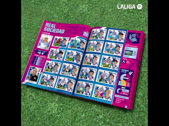 Vídeo relacionado con Panini Pack de Lanzamiento La Liga 2025-2026, Álbum LaLiga EA Sports con 5 Sobres (40 cromos), Revista Jugón, Colección Oficial de Cromos, Cartas Coleccionables para niños, Regalo