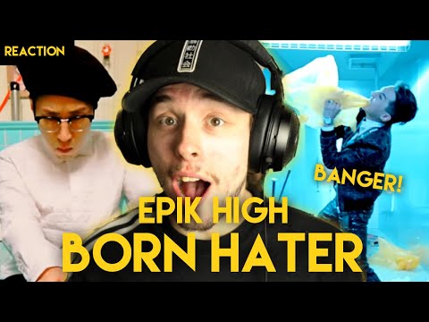 FIRST REACTION to EPIK HIGH - BORN HATER M/V!