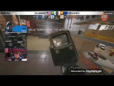 Clutch 1vs2 di Pengu-Penta contro gli Evil_Geniussis per la vittoria della stagione