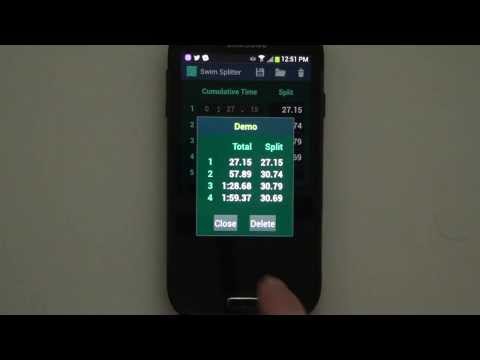 Swim Splitter Split Calculator