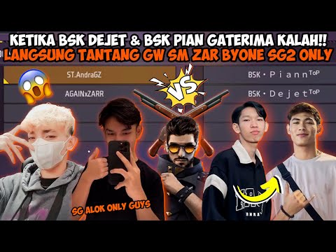 KETIKA BSK DEJET DAN BSK PIAN GATERIMA KALAH BYONE LANGSUNG DIAJAK SPARING SG 2 KAYU + ALOK!!