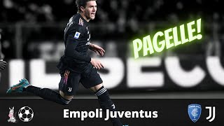 Pagelle Empoli Juventus