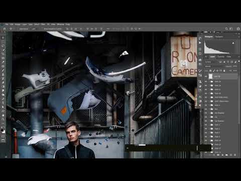 Project psychokinesis _ Day 162 _ the appropriate position _ Photoshop Tutorial