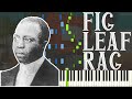 Scott Joplin - Fig Leaf Rag 1908 (Ragtime Piano Synthesia)