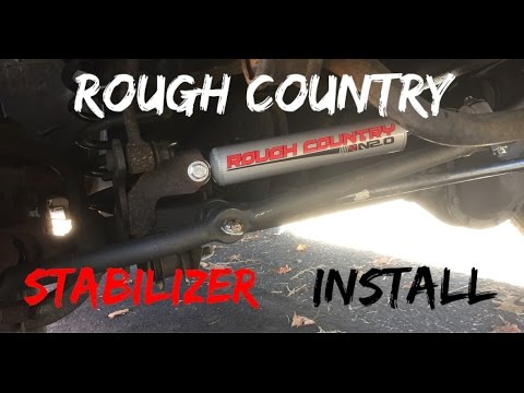 Rough Country Stabilizer Install On Jeep XJ