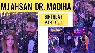Mj Ahsan Dr Madiha  BIRTHDAY 🎉 PARTY  FULL MAST