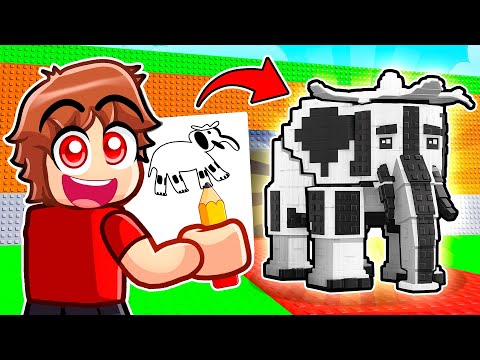 Whatever I Draw Comes to Life in Steal a Brainrot..