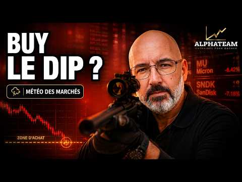 Buy le Dip sur les Mémoires (après capitulation) SNDK MU NBIS MRVL - La Météo des Marchés
