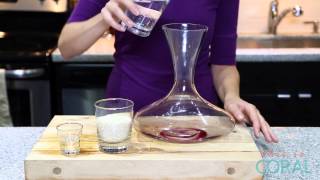 The Domestic Geek: How to Clean A Decanter