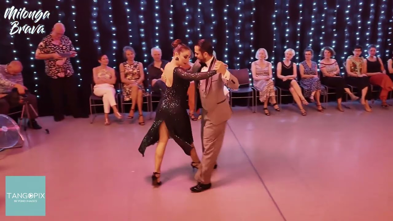 MILONGA BRAVA '24, GENEVA - Alex Moncada & Martina Waldman dance Juan D'Arienzo - Vino triste