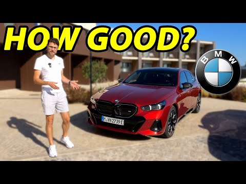 2024 BMW 5 Series REVIEW with electric i5