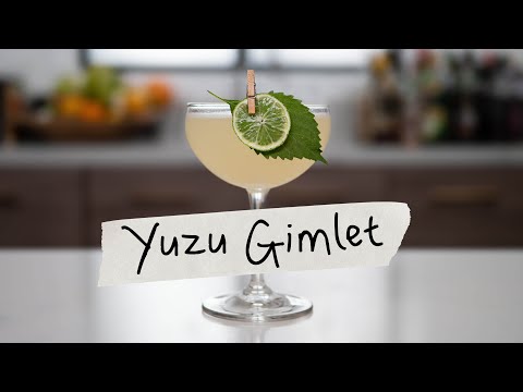 Yuzu Gimlet – The Educated Barfly