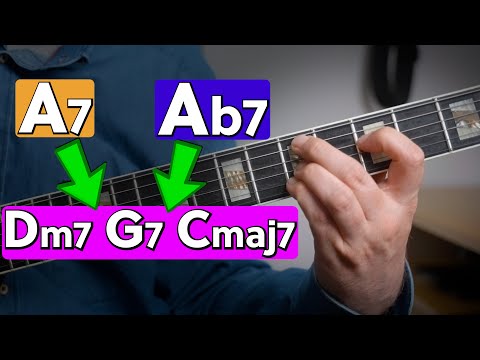 Jazz Chord Trick for a II V I