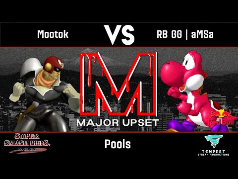 Mootok (Captain Falcon) vs RB GG | aMSa (Yoshi) - Pools - MAJOR UPSET