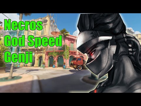Necros Fastest Genji Gameplay - Pro Overwatch Season 19