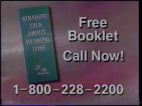 Miracle-Ear Hearing loss Brochure Commercial (1994)