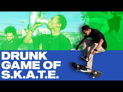 Drunk Stair Set Game of S.K.A.T.E Chris Harris vs Swank