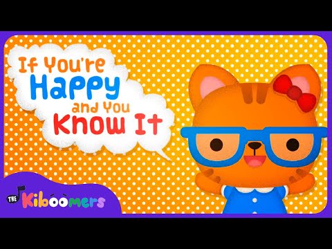 Emotions Song - THE KIBOOMERS Preschool Songs - If You're Happy & You Know It Video