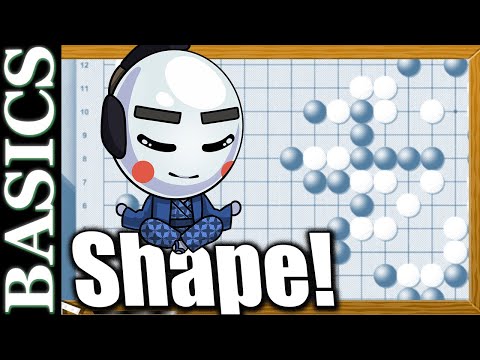 Shape.  It matters a great deal - Back to Basics Baduk