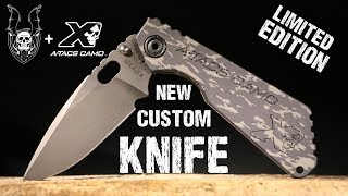 A-TACS Camo, Mick Strider Custom Knives and Kitanica... An Exclusive Collaboration Made in Heaven.