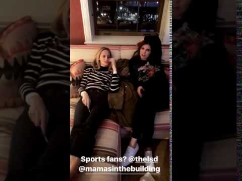 Dasha Zhukova Lauren Santo Domingo Superbowl
