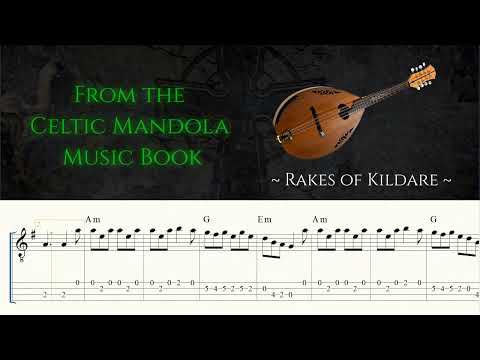 Mandola - Rakes of Kildare - Celtic Music Book