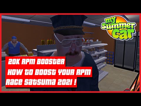 My Summer Car - How To Boost Your RPM Race Satsuma 2021! | Ogygia Vlogs🇺🇸