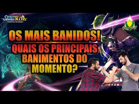 QUAIS os cavaleiros MAIS BANIDOS dos Duelos Galaticos? Saint Seiya Awakening