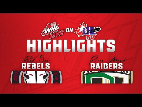 Red Deer Rebels at Prince Albert Raiders 01/18 | WHL Highlights 2024-25